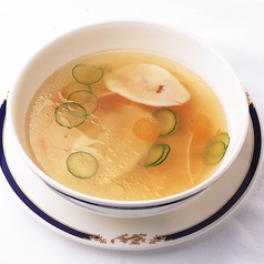 海鮮入り四川風サンラースープ