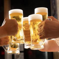 生ビール付飲み放題ございます