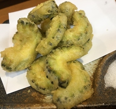 ゴーヤの塩天ぷら