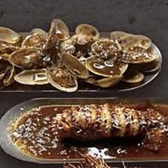 ガーリックバターアサリ/ガーリックバターイカ