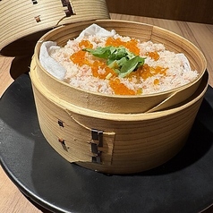 紅ズワイ蟹の炊き込みご飯