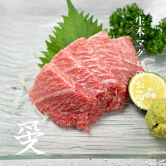 生本鮪刺し