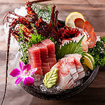 豊洲市場直送の新鮮鮮魚！単品でもコースでもご用意しております