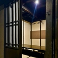 仲間同士など少人数でも使える個室もご用意