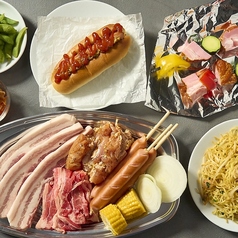 西麻布テラスBBQ シーシャ two トゥーのコース写真