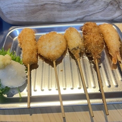 バラエティ串揚げ盛り合わせ