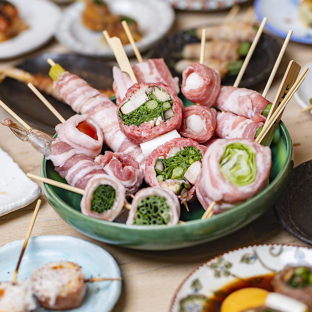 大橋で焼き鳥といえば★自由鳥・フリーバード!!海辺でBBQを連想させるおしゃれ空間♪個室席完備!!