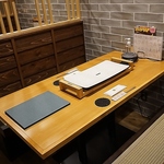 2～6名様までOKのボックステーブル席☆デートやご家族ご友人と一緒に素敵な時間をお過ごしください。
