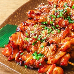リピート続出！甘だれ揚げ鶏皮串焼！　１５本1990円税込