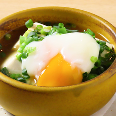 温泉豆腐(温玉のせ)