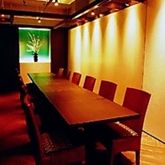 最大26名様可能な個室です