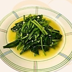 季節の青菜炒め