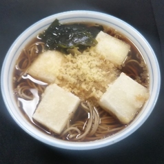 揚げ餅蕎麦