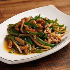 豚肉とピーマン炒め