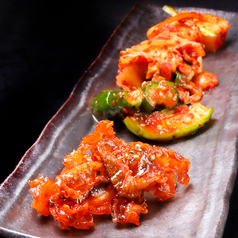 キムチ盛り合わせ