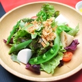 料理メニュー写真&nbsp;春野菜と桜海老のサラダ　ヴィネグレットソース