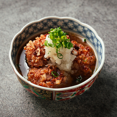 鶏唐揚げのみぞれ煮