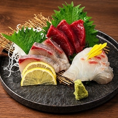 本日の鮮魚3点盛り
