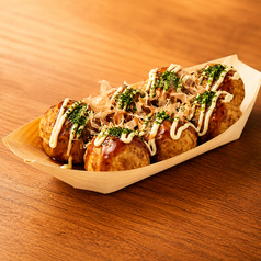 揚げたこ焼き