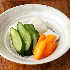 漬物盛り合わせ