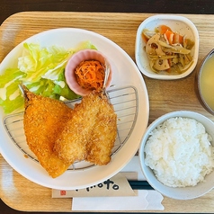 あじフライ定食