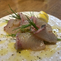 【カジュアルなビストロメニュー】