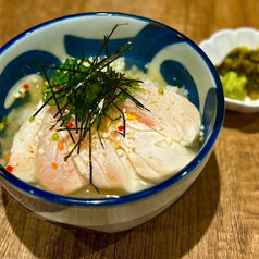 焼きあごだしの海鮮茶漬け
