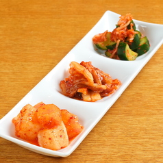 キムチ盛り合わせ