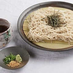 白いざるそば