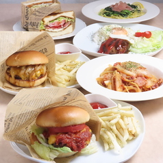 ハンバーグやパスタなど洋食メニューもご用意！の写真