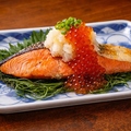 料理メニュー写真&nbsp;銀鮭のいくらおろしがけ