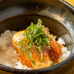 サーモンといくらの釜飯