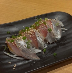 イワシ胡麻しお刺身