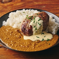 BEEF100%バーグカレー