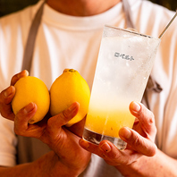 当店自慢の料理×自家製ドリンクの相性は抜群！