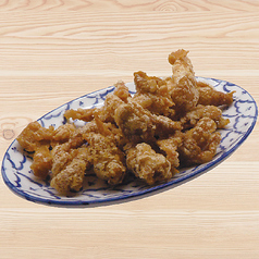 パリパリサクサク鶏皮揚げ　ナンガイトード　Crispy fried chicken skin