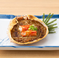 【魚介料理】蟹味噌 甲羅焼き