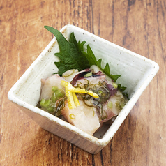 タコぶつのわさび漬け