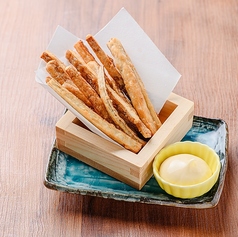 自家製ごぼうの唐揚げ