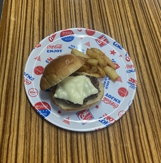 キッズチーズバーガー