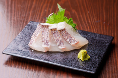 真鯛の湯引き刺