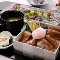厳選食材をランチでも！