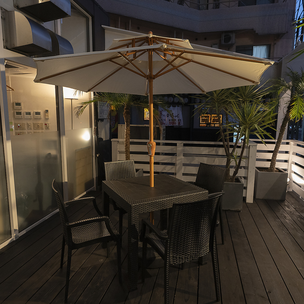 大橋で焼き鳥といえば★自由鳥・フリーバード!!海辺でBBQを連想させるおしゃれ空間♪個室席完備!!