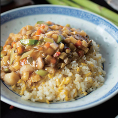 福建風あんかけ炒飯
