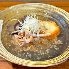しじみと仙台麩の肉吸い