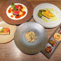 炉端フレンチVOIR ロバタフレンチヴォワールのコース写真