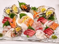 その日仕入れた旬の新鮮なお魚を使用した『季節お勧め』