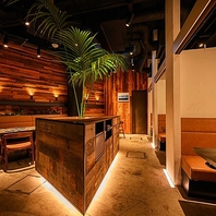 大人の隠れ家で味わう、洗練された空間