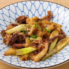 【魚介料理】いか下足バター醤油炒め