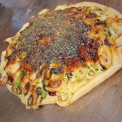 ねぎ焼き (ソース味 又は 醤油味)